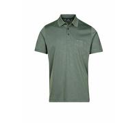 RAGMAN Herren Softknit-Poloshirt Uni, mit Brusttasche