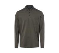 RAGMAN - Poloshirt langarm grau-melange - Gr. - L
