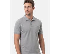 Ragman Poloshirt im 2er-Pack Herren Baumwolle grau, M