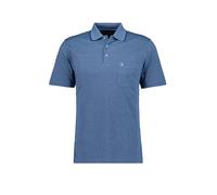 RAGMAN Softknit Regular Fit Poloshirt Kurzarm blau