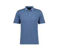 RAGMAN Softknit Regular Fit Poloshirt Kurzarm blau