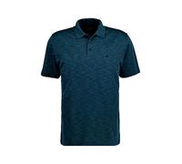 RAGMAN Herren Softknit-Polo Flammdesign Dunkelgrün-357, L
