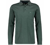 RAGMAN Herren Poloshirt Langarm Moosgrün-318, 3XL