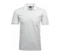 Größe 4XL Ragman Herren Poloshirt Softknit kurzarm weiß 540391
