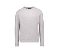 RAGMAN Regular Fit Strickpullover Rundhalsgrau, Einfarbig