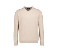 RAGMAN Modern Fit Pullover beige, Einfarbig