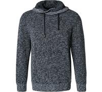 RAGMAN Pullover Herren Slim Fit Baumwolle blau, M