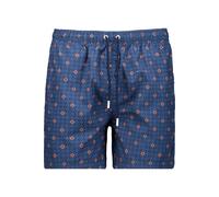 RAGMAN Regular Fit Badehose blau, Bedruckt