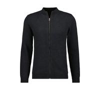 RAGMAN Herren Cardigan mit Stehkragen, Baumwolle/Kaschmir Anthrazit-019, 3XL