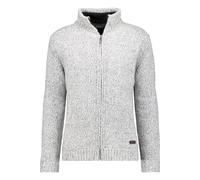 RAGMAN - Cardigan mit Fleece-Innenfutter grau - Gr. - M