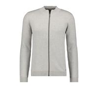 RAGMAN Regular Fit Cardigan hellgrau, Strukturiert