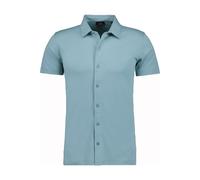 RAGMAN Regular Fit Hemd Kurzarm grün