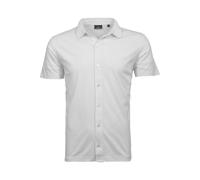 RAGMAN Regular Fit Hemd Kurzarm weiss