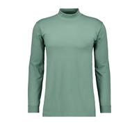 RAGMAN Regular Fit Longsleeve grün, Einfarbig