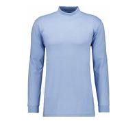 RAGMAN Regular Fit Longsleeve hellblau, Einfarbig