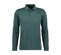 RAGMAN Herren Softknit-Polo mit Brusttasche, Langarm 5XL, Moosgrün-318