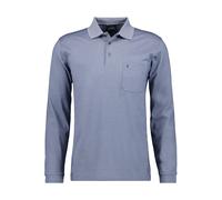 RAGMAN Herren Softknit-Polo mit Brusttasche, Langarm Taube-073, 8XL