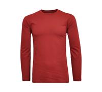 Langarmshirt RAGMAN Gr. 3XL, rot (bordeau x rot) Herren Shirts (20547141-XXXL) bordeau x rot