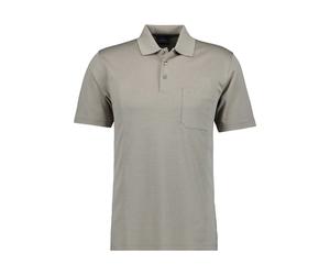 RAGMAN Regular Fit Poloshirt Kurzarm beige