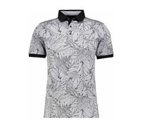 RAGMAN Regular Fit Poloshirt Kurzarm grau