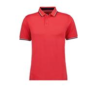 Poloshirt RAGMAN, Herren, Gr. XL, gemustert, 651, Baumwollmischung, casual, regular fit, hoch geschlossener Ausschnitt, Kurzarm, Shirts (55648431-XL) gemustert, 651