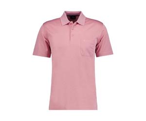 RAGMAN Regular Fit Poloshirt Kurzarm rosa