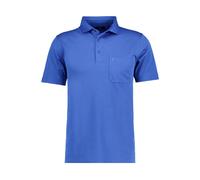 RAGMAN Regular Fit Poloshirt Kurzarm Royal Blau
