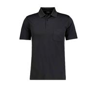 RAGMAN Regular Fit Poloshirt Kurzarm schwarz