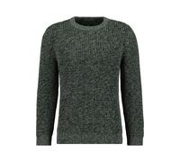 Rundhalspullover RAGMAN, Herren, Gr. 54, grün (dunkelgrün, 393), 100% Baumwolle, casual, Rundhals, Langarm, Pullover (60936810-XL) dunkelgrün, 393