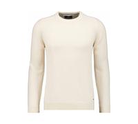 RAGMAN Regular Fit Pullover ecru, Einfarbig