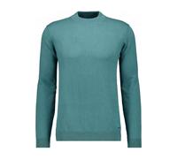 Rundhalspullover RAGMAN, Herren, Gr. 54, grün, 382, Strick, 95% Baumwolle 5% Kaschmir, hoch geschlossener Ausschnitt, Pullover Rundhalspullover (86114058-XL) grün, 382