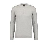 RAGMAN Regular Fit Pullover hellgrau, Strukturiert