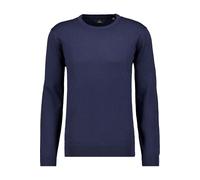 Rundhalspullover RAGMAN, Damen, Gr. 58, marineblau, Strick, 100% Wolle, Rundhals, Pullover Rundhalspullover (85379418-XXXL) marineblau
