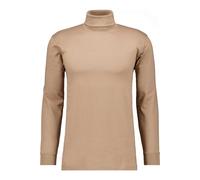 RAGMAN - Basic Rollkragenshirt langarm zimt - Gr. - M