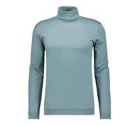 RAGMAN Regular Fit Rollkragenshirt grün, Einfarbig