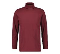 RAGMAN Regular Fit Rollkragenshirt rot, Einfarbig