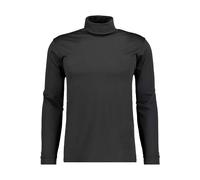 RAGMAN Regular Fit Rollkragenshirt schwarz, Einfarbig