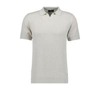 RAGMAN Herren Strick-Pullover Kurzarm, Resortkragen Ecru-008, L