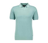 RAGMAN Regular Fit Strickpolo grün, Einfarbig