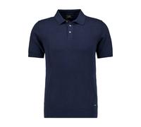 RAGMAN Regular Fit Strickpolo marine, Einfarbig