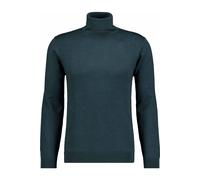 RAGMAN Regular Fit Strickpullover Rollkragendunkelgrün, Einfarbig
