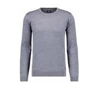 RAGMAN Regular Fit Strickpullover Rundhalsanthrazit, Einfarbig