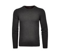 RAGMAN Regular Fit Strickpullover Rundhalsanthrazit, Einfarbig