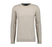 RAGMAN Regular Fit Strickpullover RundhalsBeige-Melange, Einfarbig