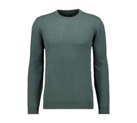 RAGMAN Regular Fit Strickpullover Rundhalsdunkelgrün, Einfarbig