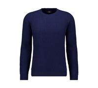 RAGMAN Regular Fit Strickpullover Rundhalsmarine, Einfarbig