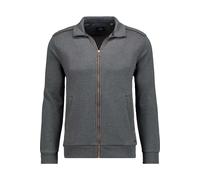 RAGMAN Regular Fit Sweatjacke anthrazit, Einfarbig
