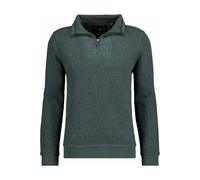 RAGMAN Regular Fit Sweatshirt Zipgrün, Gemustert