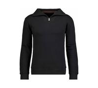 RAGMAN Regular Fit Sweatshirt Zipschwarz, Einfarbig