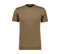 RAGMAN Regular Fit T-Shirt Rundhals Kastanie, Einfarbig